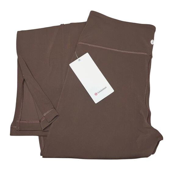 (2) NWT $118 Lululemon Groove High-Rise Split-Hem Flared Pant *Nulu Java - Picture 6 of 6